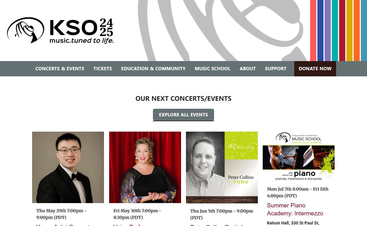 Home Page - Kamloops Symphony Orchestra