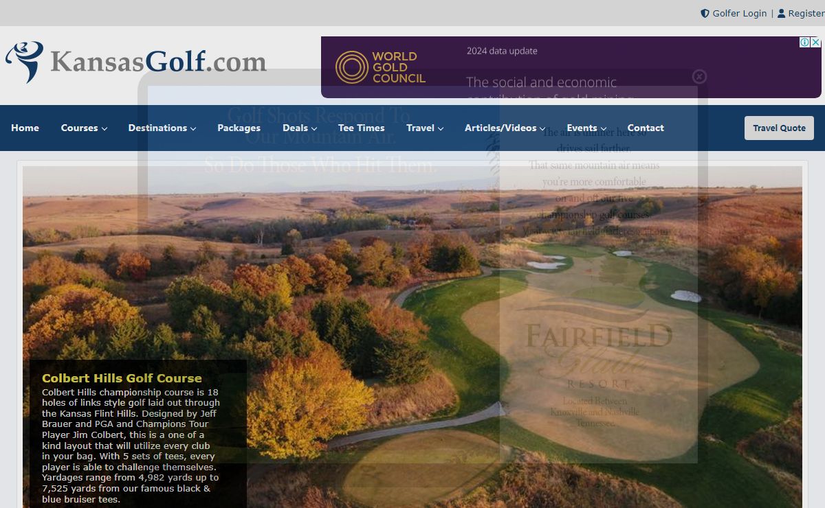 Kansas Golf - Kansas Golf Courses Directory