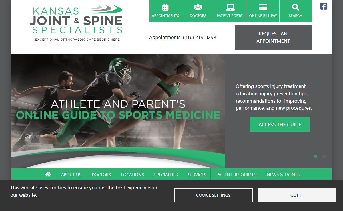 Welcome to Kansas Joint & Spine Specialists | Kansas Joint & Spine Specialists Wichita, KS