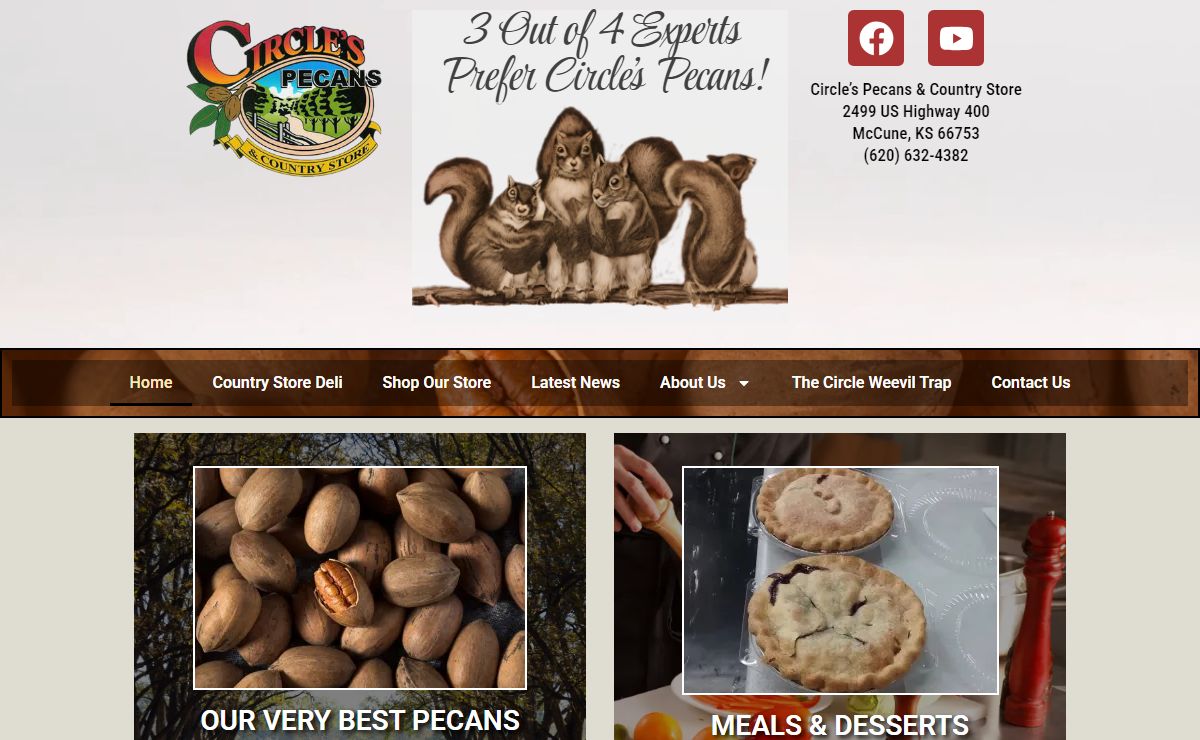 Home - Circles Pecans and Country Store