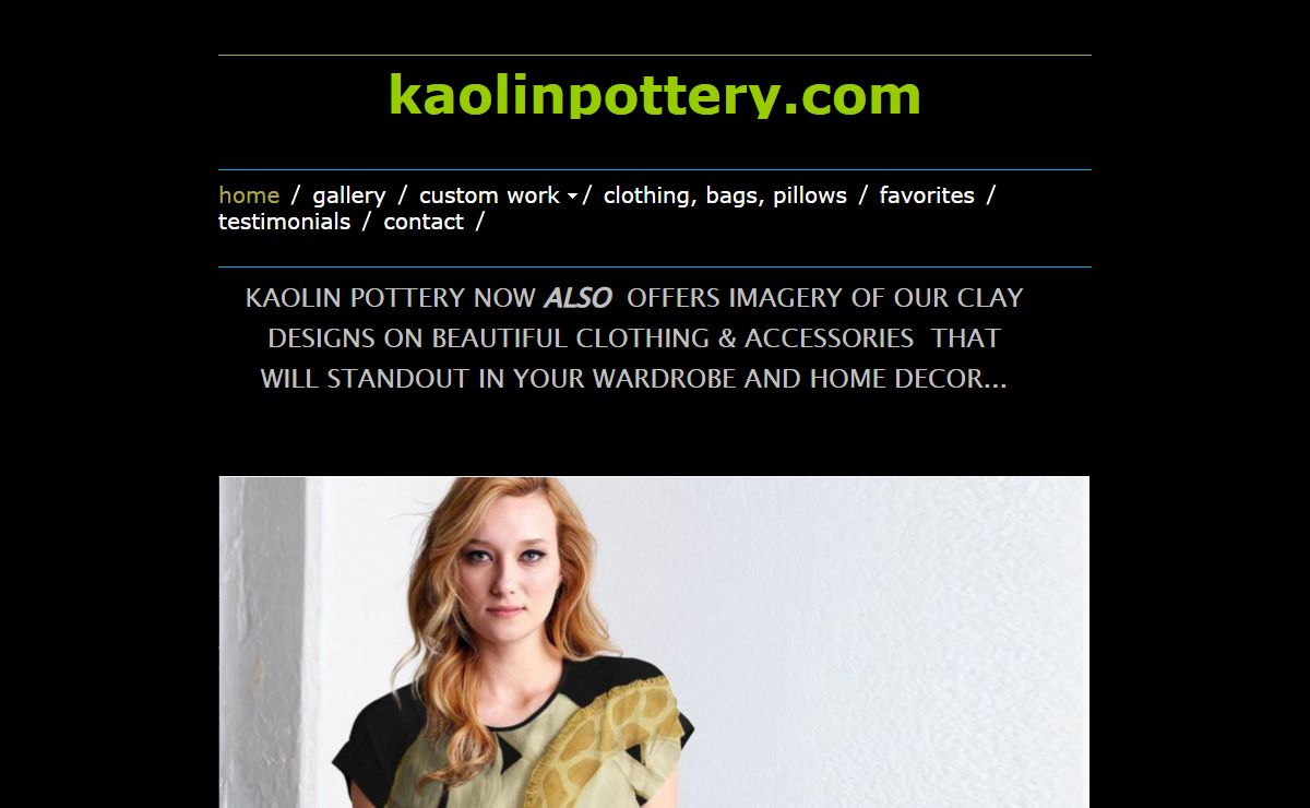 kaolinpottery.com - Home