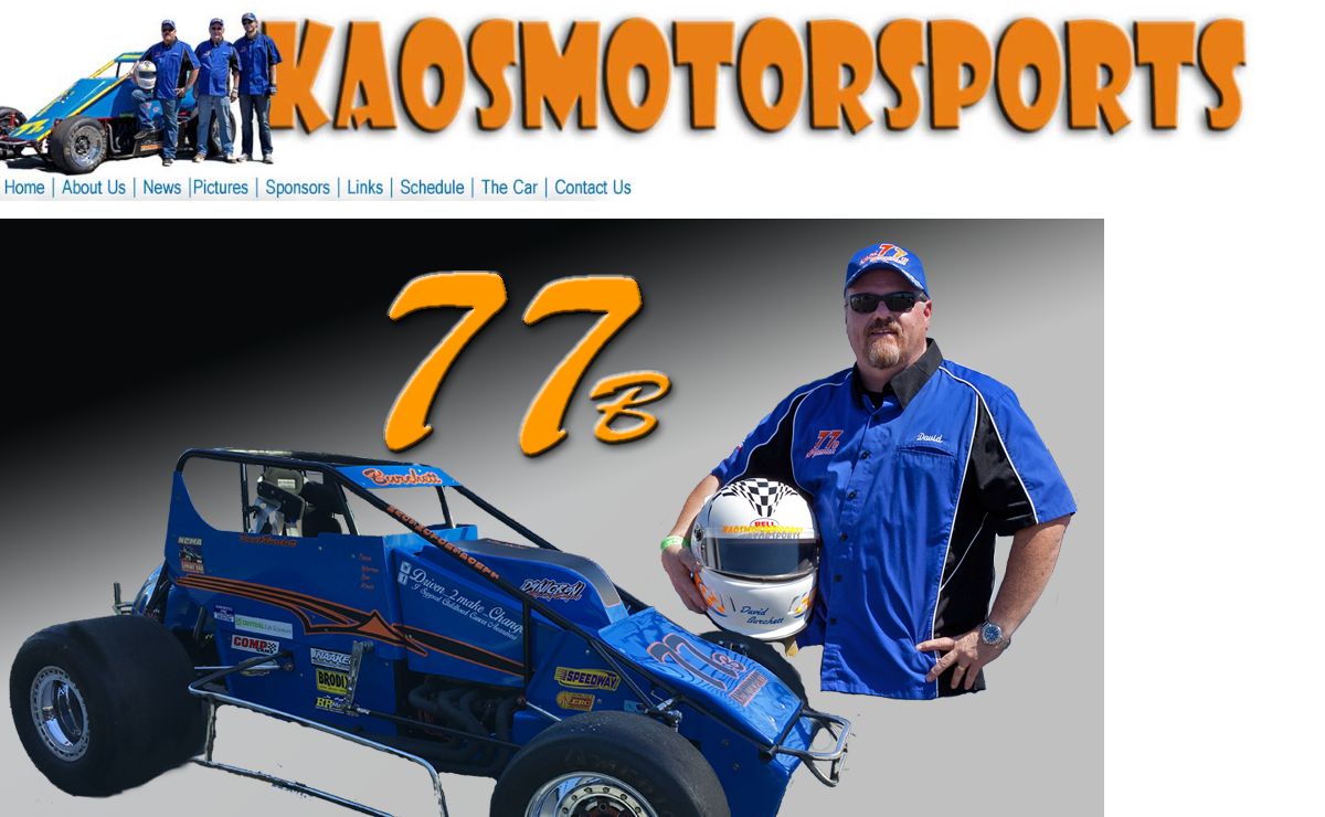 Kaosmotorsports.COM * Sprint Car #77b