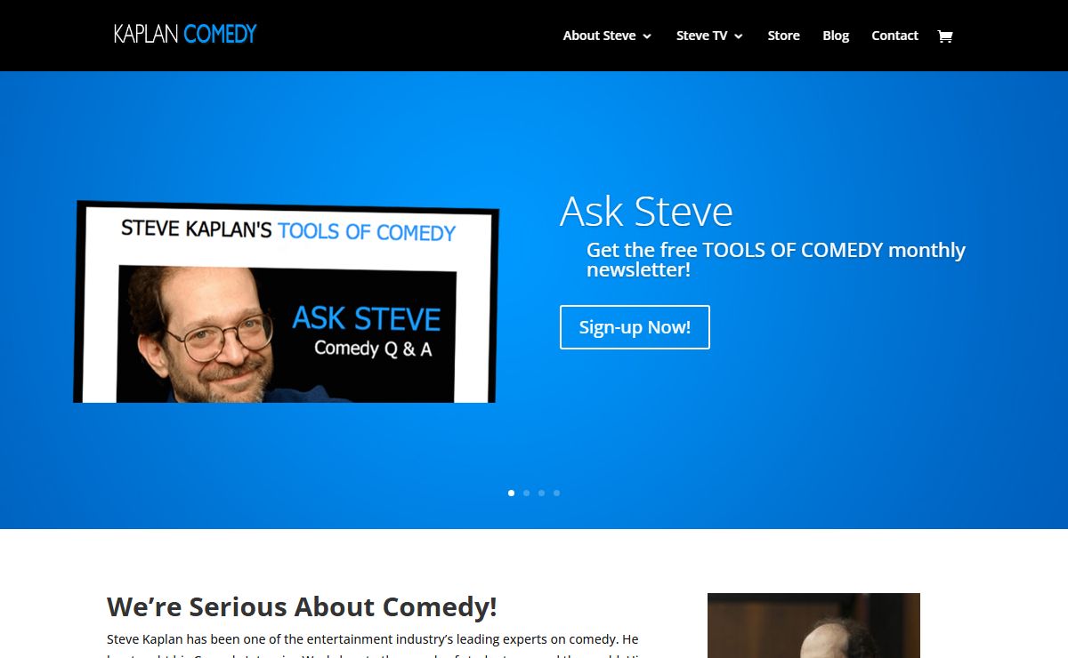 Steve Kaplan's Comedy Intensive | The #1 Course on Comedy for Writers, Performers, Directors, Producers
