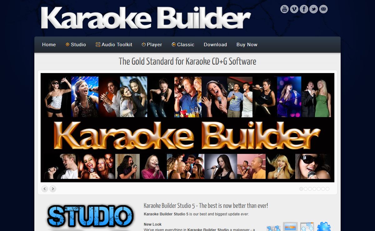 Karaoke Builder - The Gold Standard for Karaoke CD+G Software - Karaoke Builder