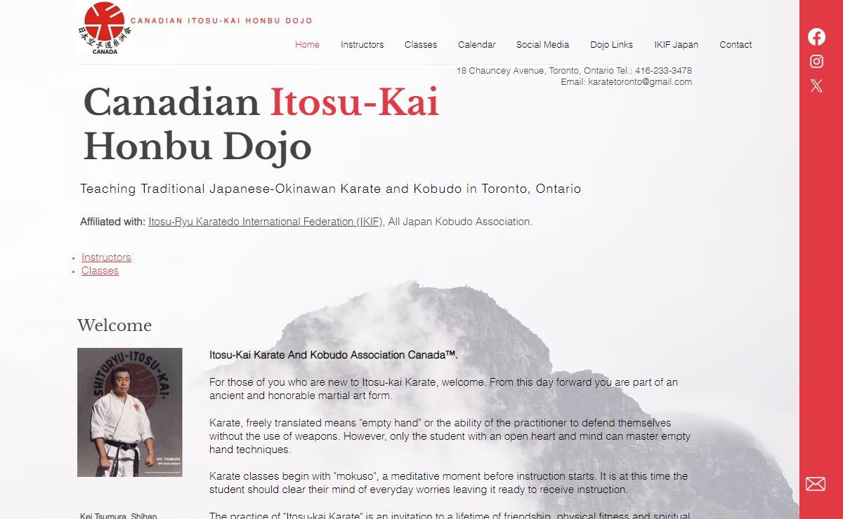 Canadian Itosu-Kai Karate Kobudo Honbu Dojo|Shito Ryu|Toronto