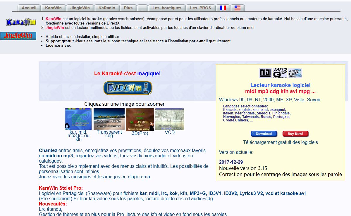 Logiciel lecteur karaoké freewares et sharewares