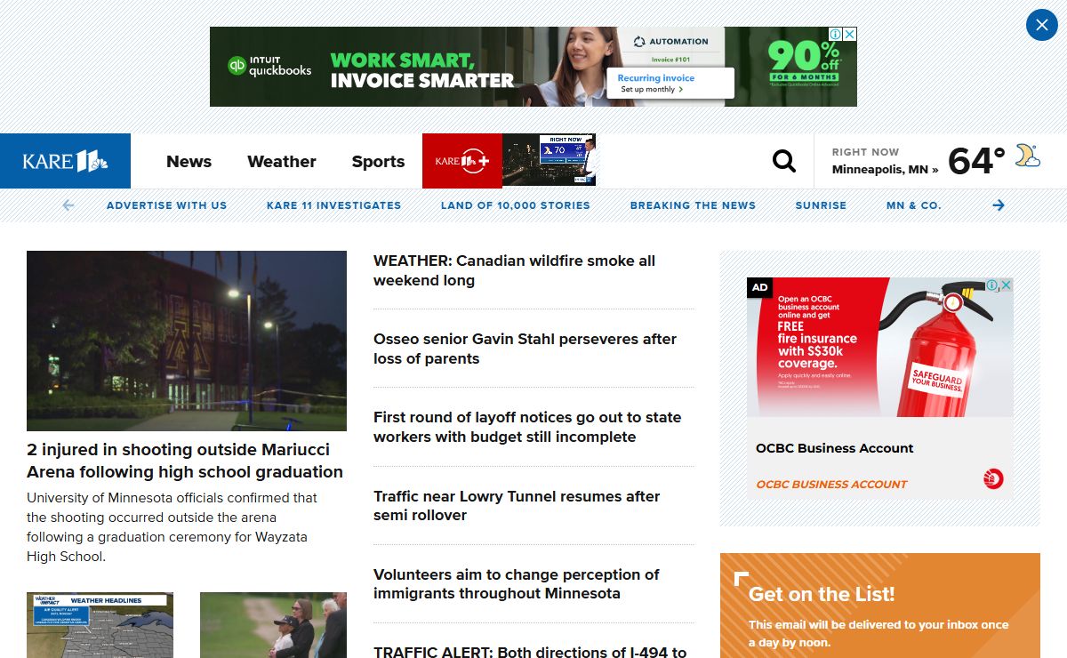 Minneapolis St. Paul News, Weather, Traffic, Sports | Minneapolis, Minnesota | kare11.com