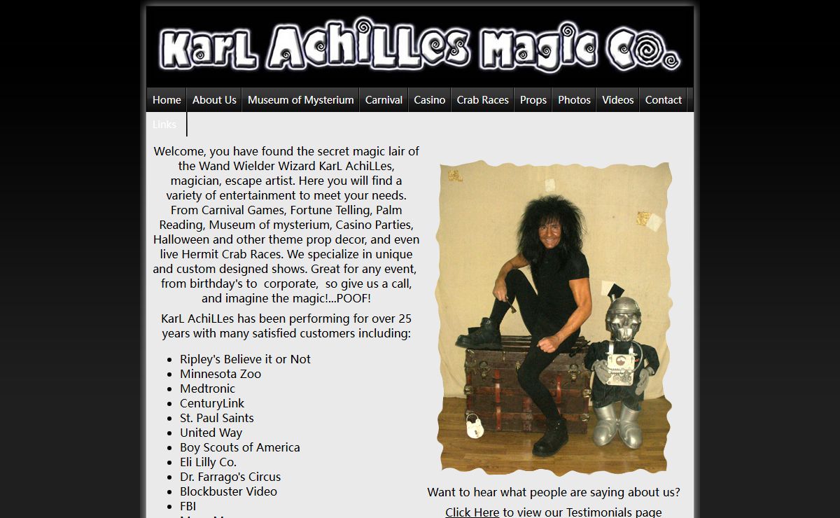 KarL AchiLLes Magic Company