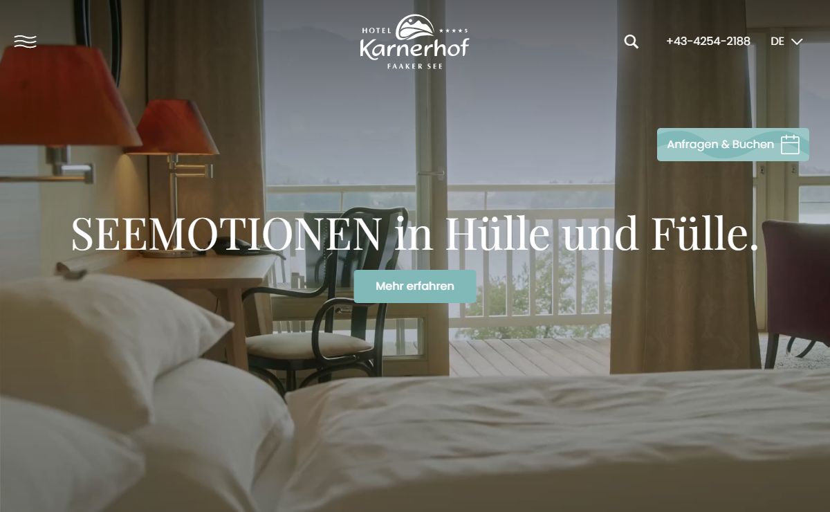 4-Sterne-Hotel Karnerhof am Faaker See in Kärnten
