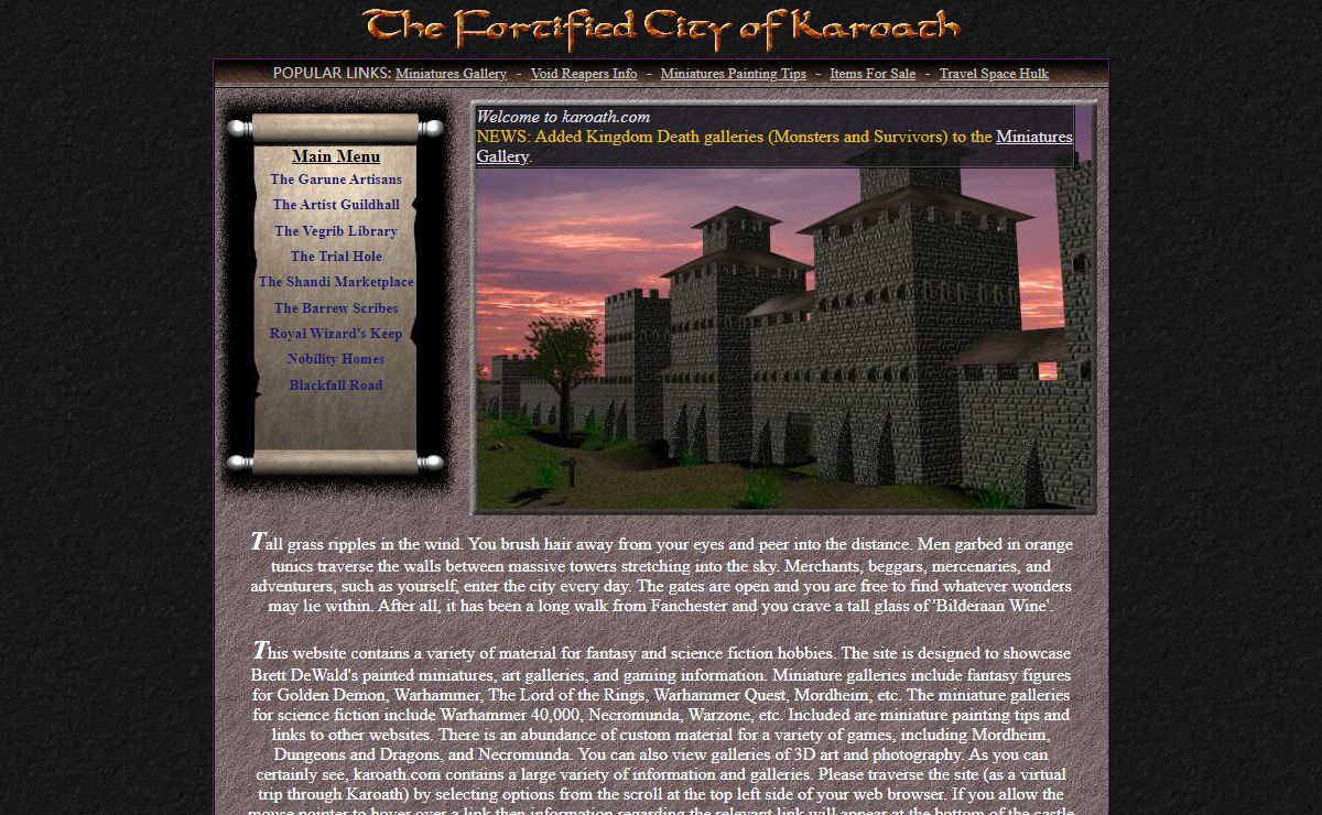 Fantasy Miniatures Including Warhammer and Golden Demon