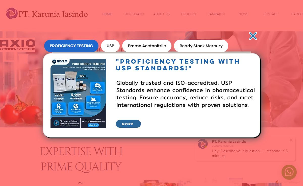 PT. Karunia Jasindo | Laboratory | Reagents |www.karusindo.com | Indonesia |