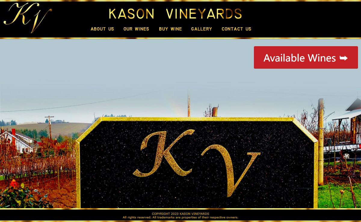 Kason Vineyard - Home