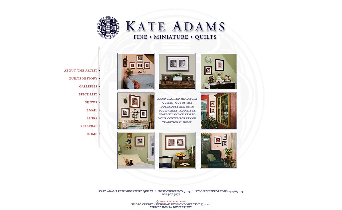 Kate Adams Fine Miniature Quilts