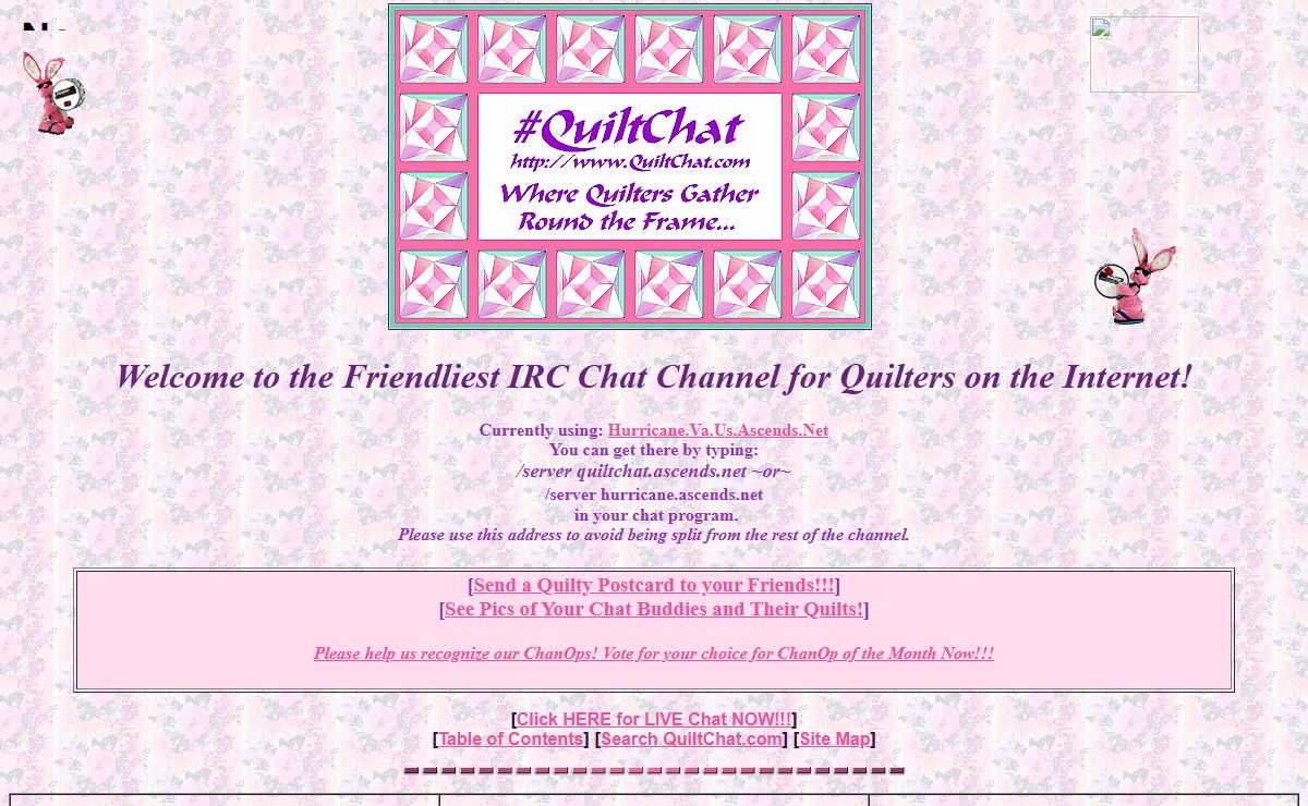 #QuiltChat™, Where Quilters Gather Round the Frame...