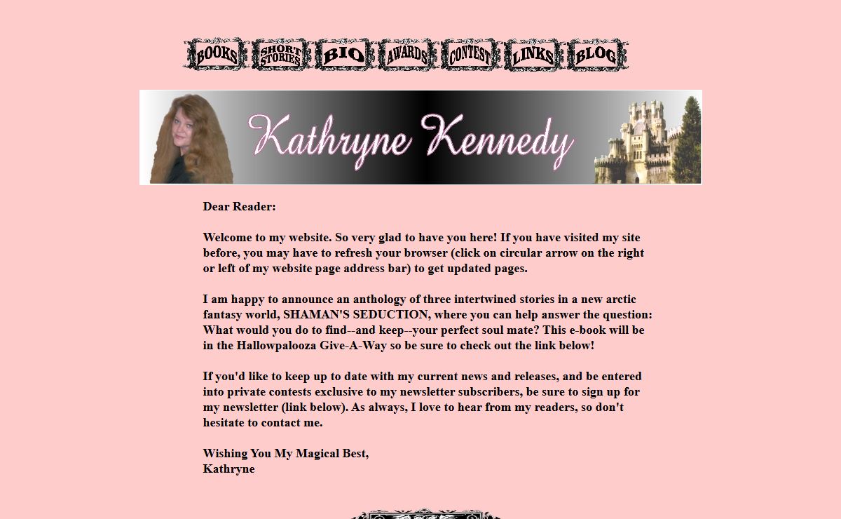 Kathryne Kennedy, Author