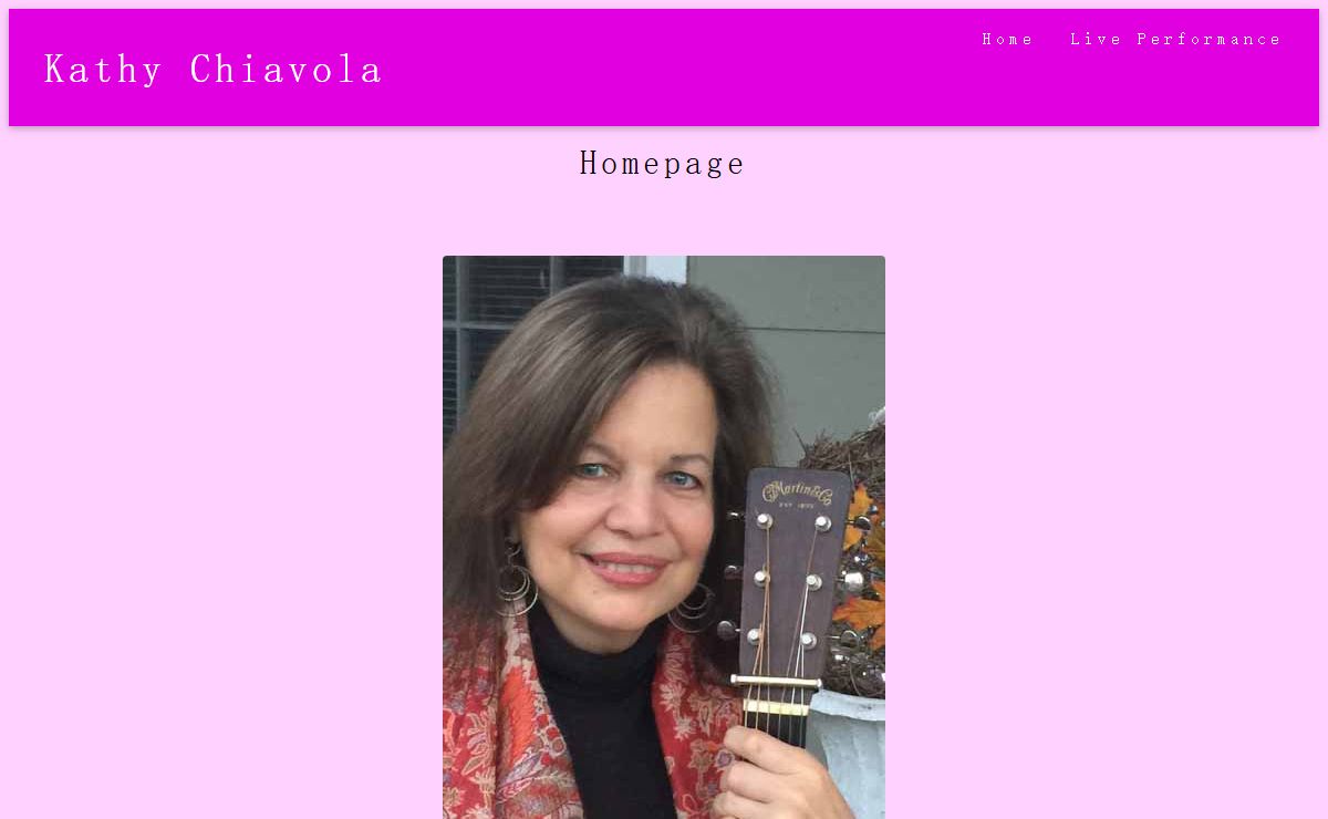 Kathy Chiavola Bluegrass music, Country and variety