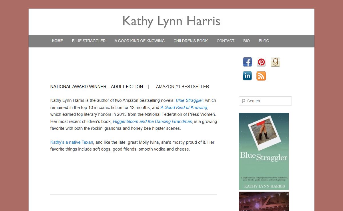 Kathy Lynn Harris | Author of Fiction, Poetry and Essays