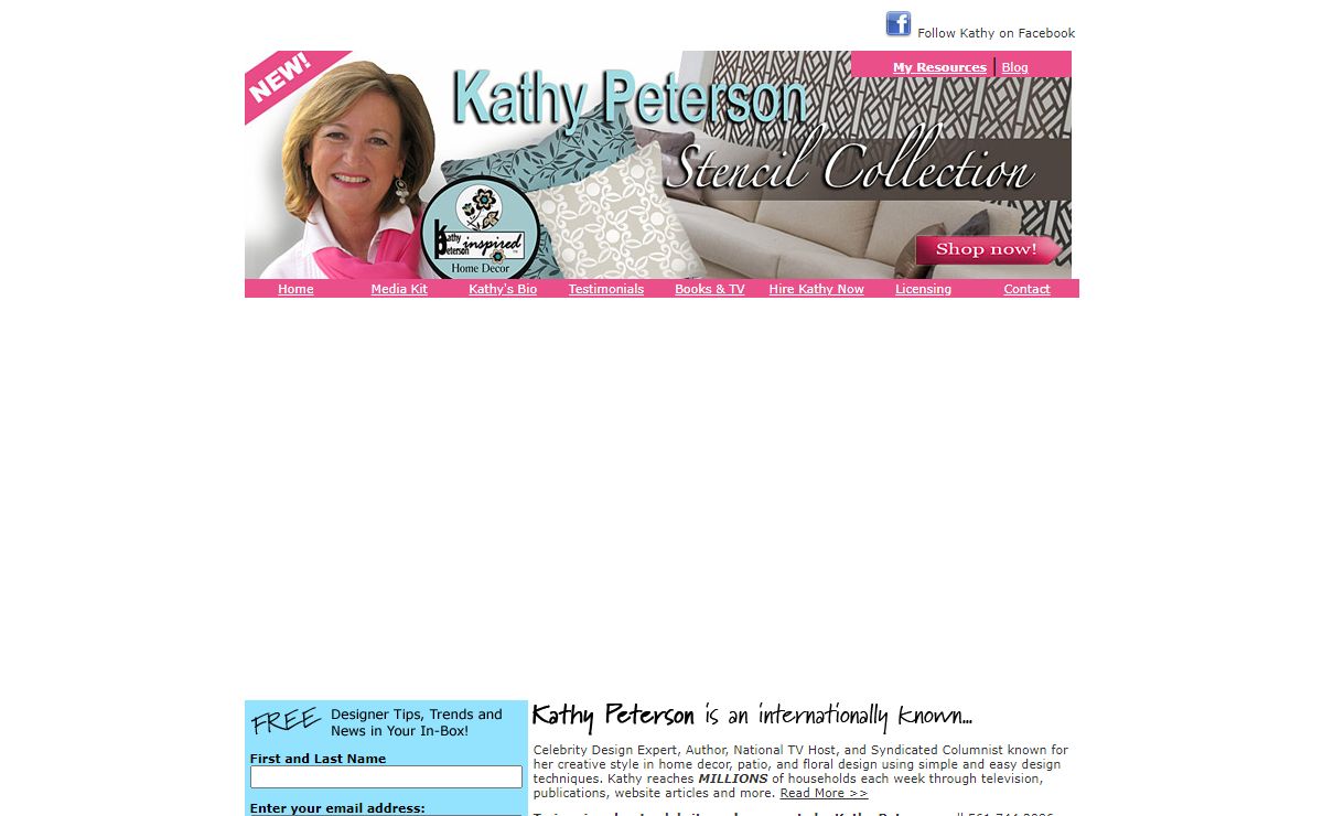 Kathy Peterson Inspired - Home