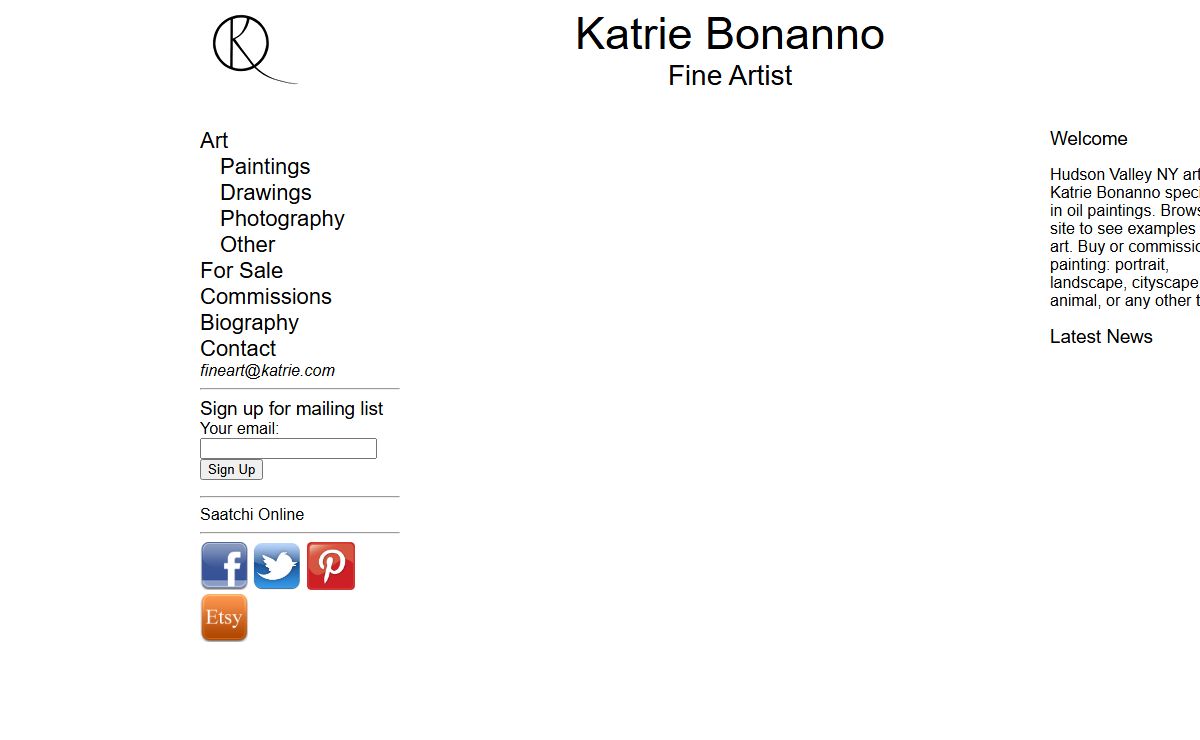 Katrie Bonanno Fine Artist