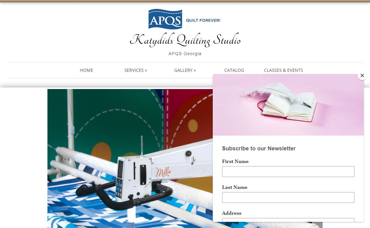 Welcome to Katydids Quilting Studio