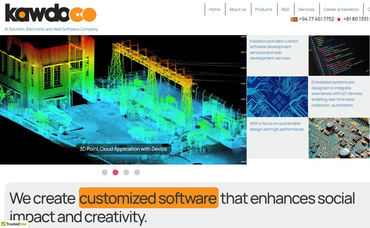 AI Solution - Robotic and Web development Software Company - Kawdoco