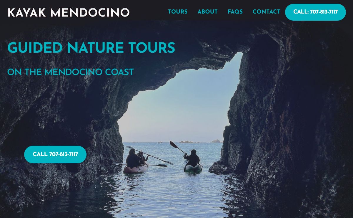 Kayak Mendocino | Kayak nature tours on the Mendocino Coast
