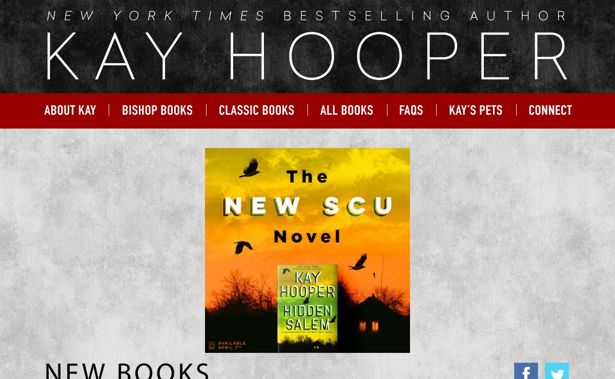 Author Kay Hooper