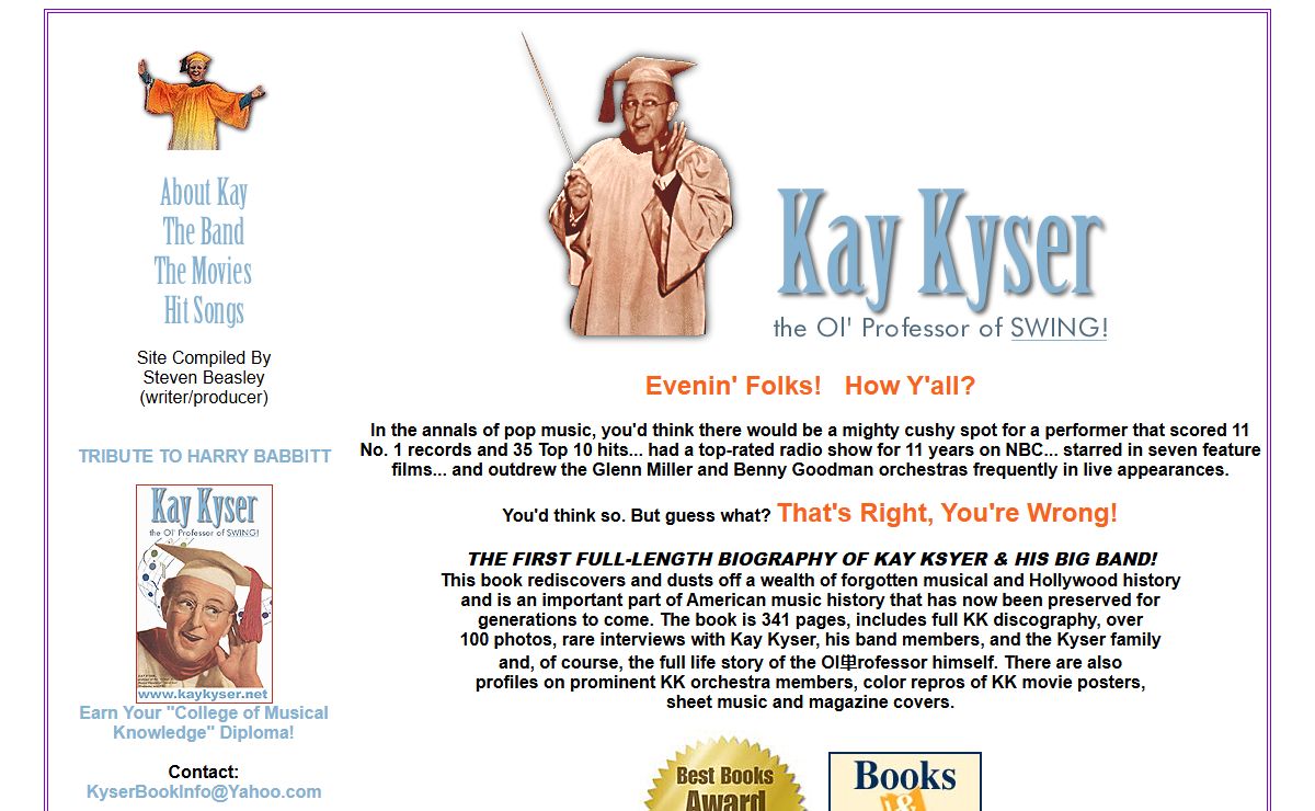 Kay Kyser the Ol' Professor of Swing