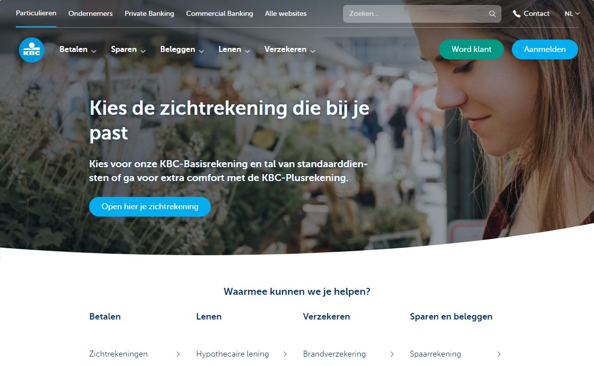 Hoe kunnen we je helpen? - KBC Bank & Verzekering