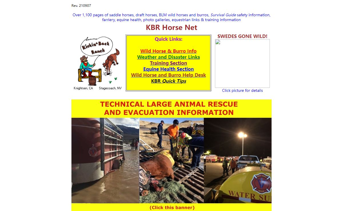 KBR Horse Net (Main Index)