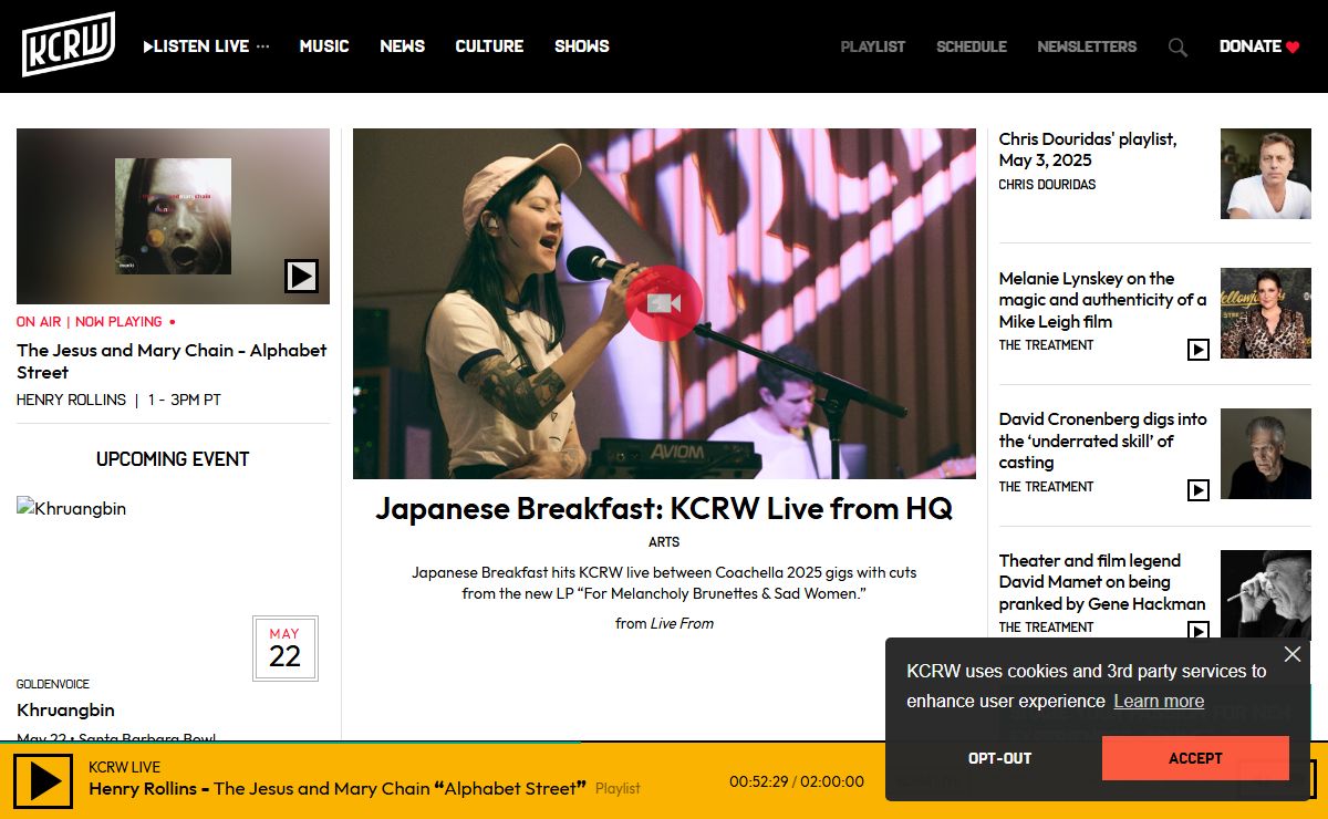 KCRW 89.9FM | Music, NPR News, Culture Los Angeles | KCRW
