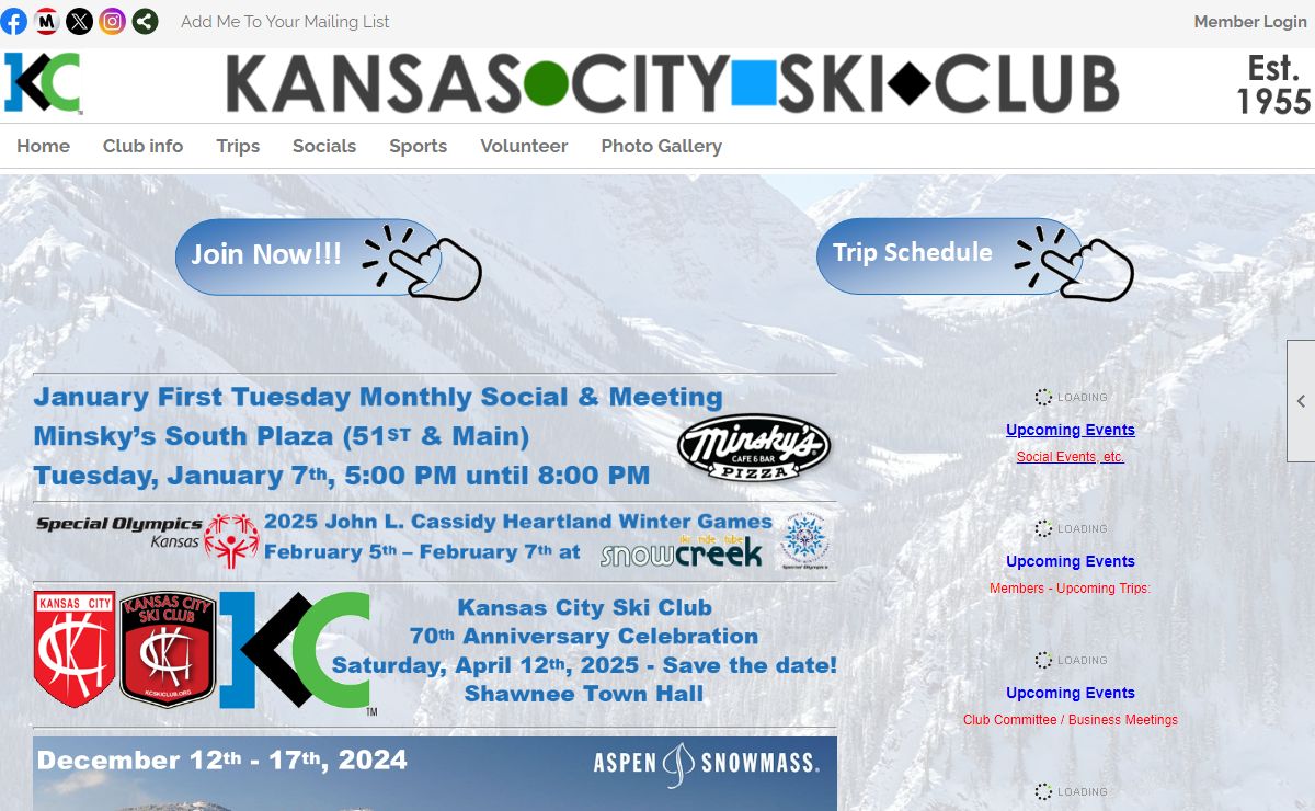 Home - Kansas City Ski Club