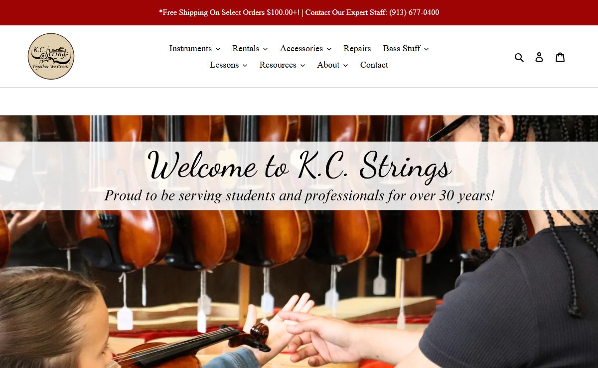 Welcome to K.C. Strings
