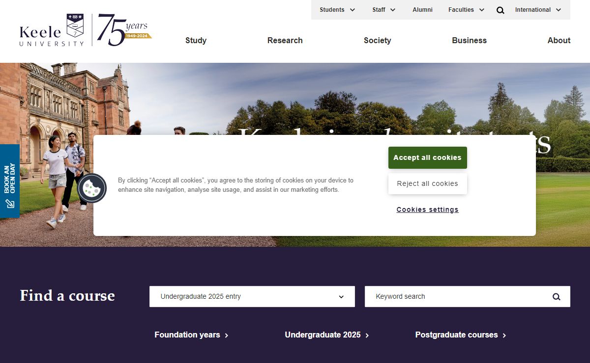 Home - Keele University