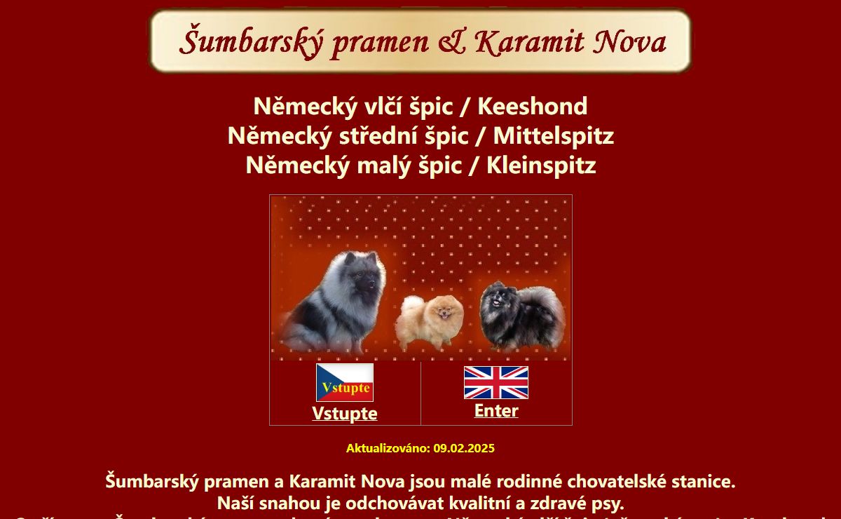 Německý vlčí špic / Keeshond, Německý špic malý a Německý špic střední ( Kleinspitz & Mittelspitz )