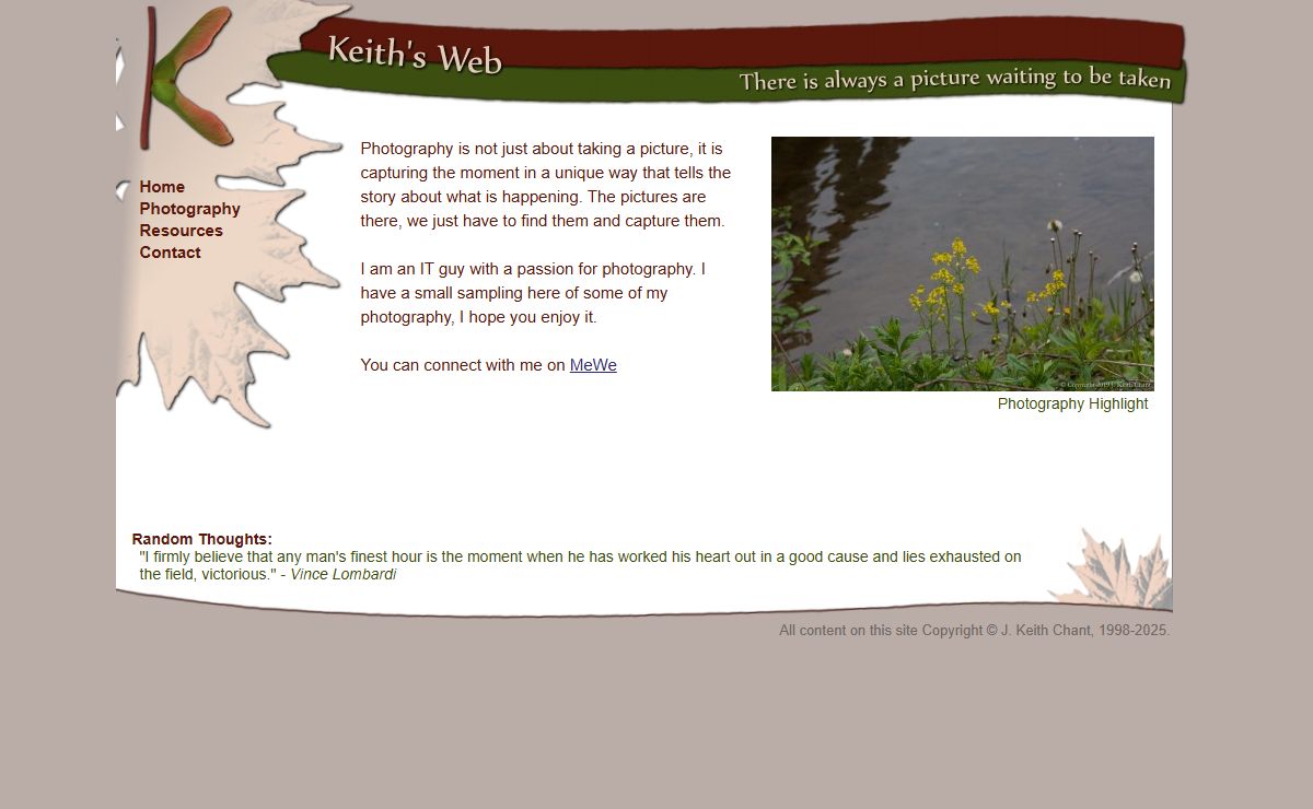 Keith's Web