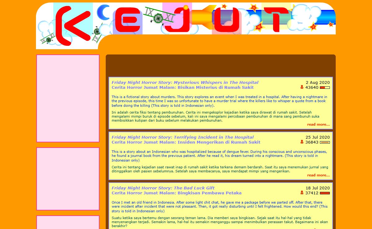 Kejut.com: A Surprise for You! Unique Articles and more... / Kejut.com: Kejutan Untukmu! Artikel Unik dan lain-lain...