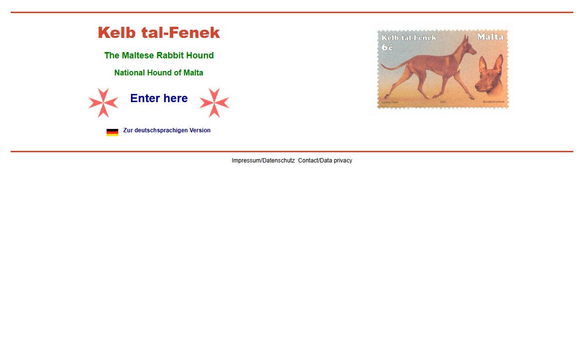 Pharaoh Hound - Kelb tal-Fenek: The National Hound of Malta