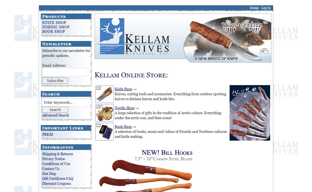 Kellam Knives Worldwide, Inc. - Finnish Puukko Knives and Products