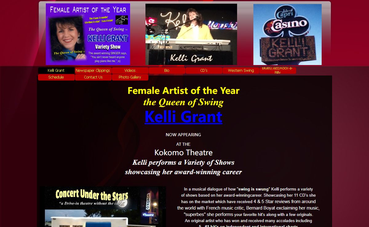 Kelli Grant, the Queen of Swing™