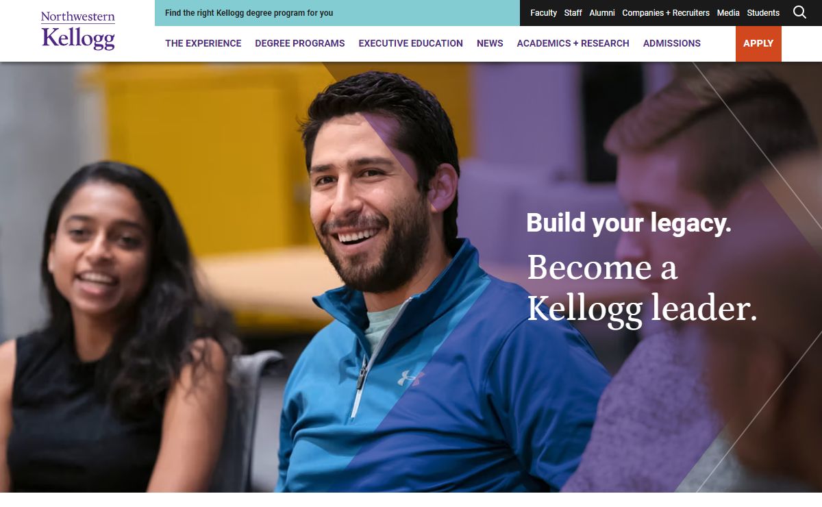 Kellogg School of Management: Build Your Legacy
