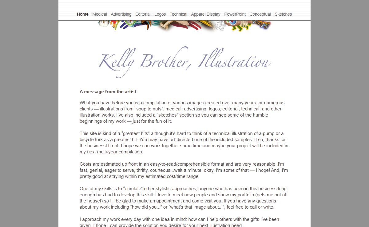 Kelly Brother, Illustration