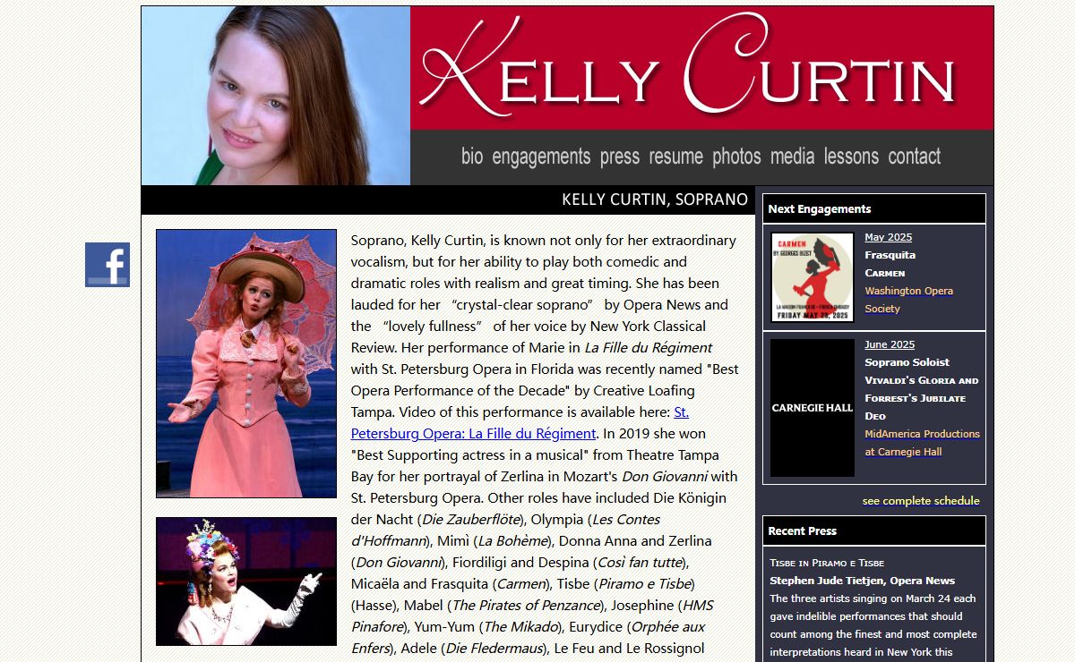 Kelly Curtin, soprano