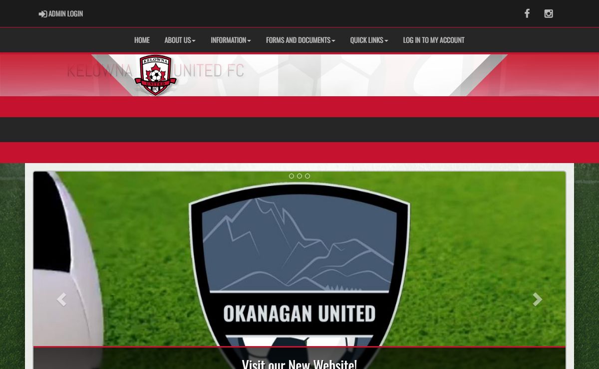 Okanagan United FC : Website by RAMP InterActive