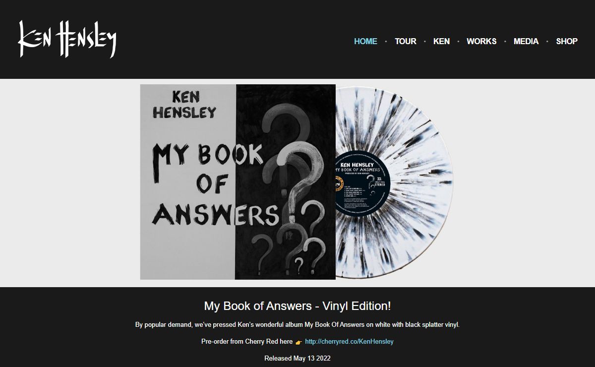 Ken Hensley - Home