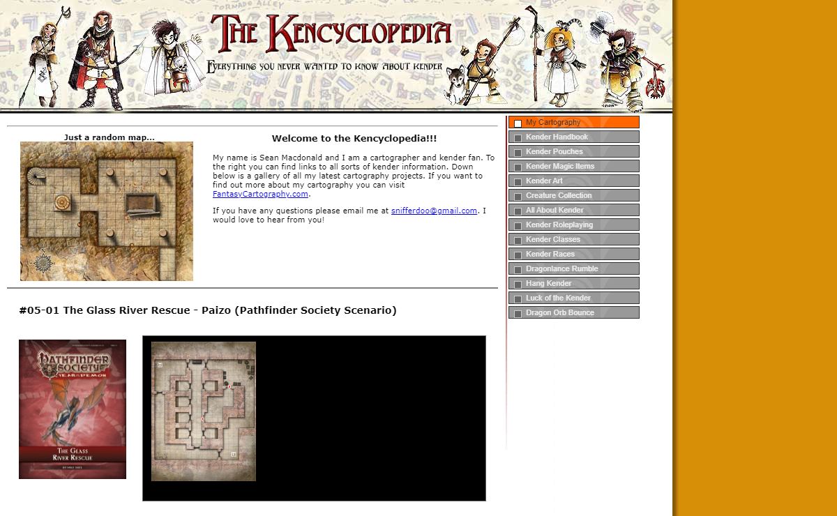 Kencyclopedia - Kender - Cartography -Portfolio