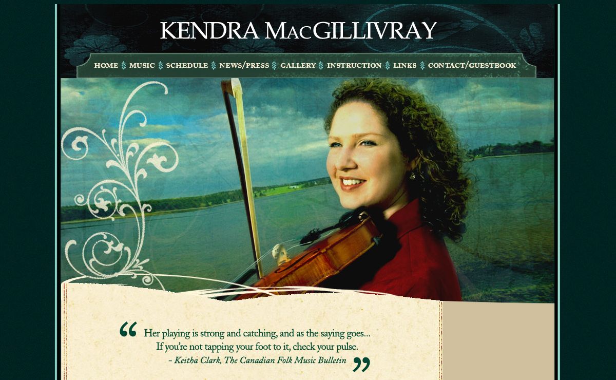Kendra MacGillivray ♦ Biography