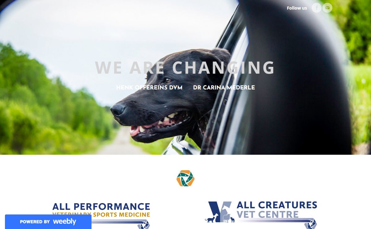 we are changing - Kenmare Veterinary Centre