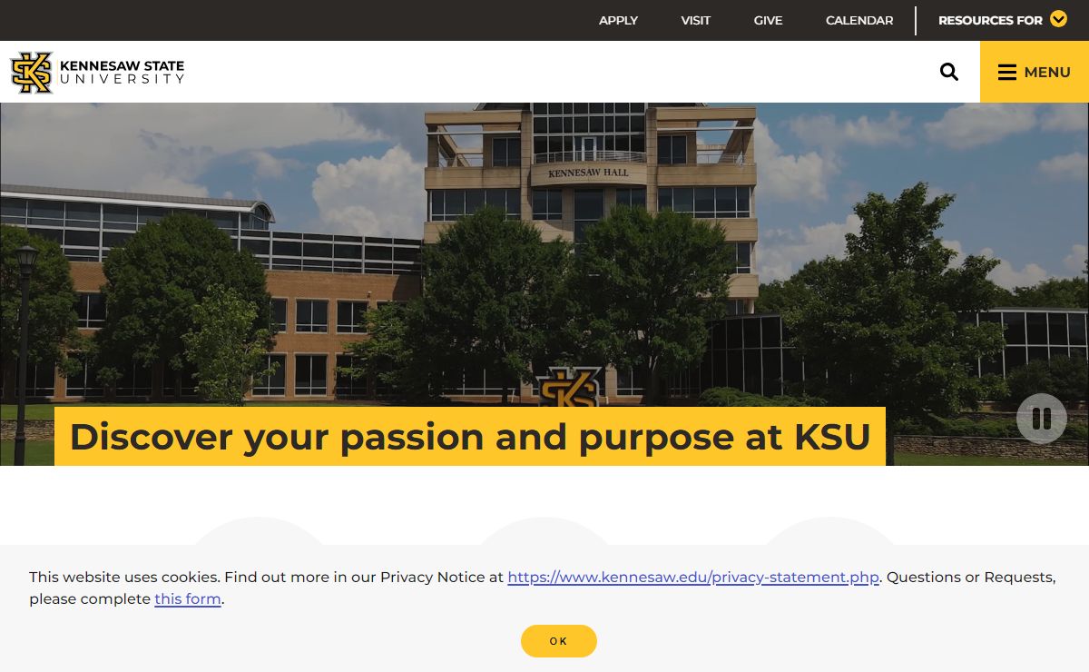 Kennesaw State University in Georgia