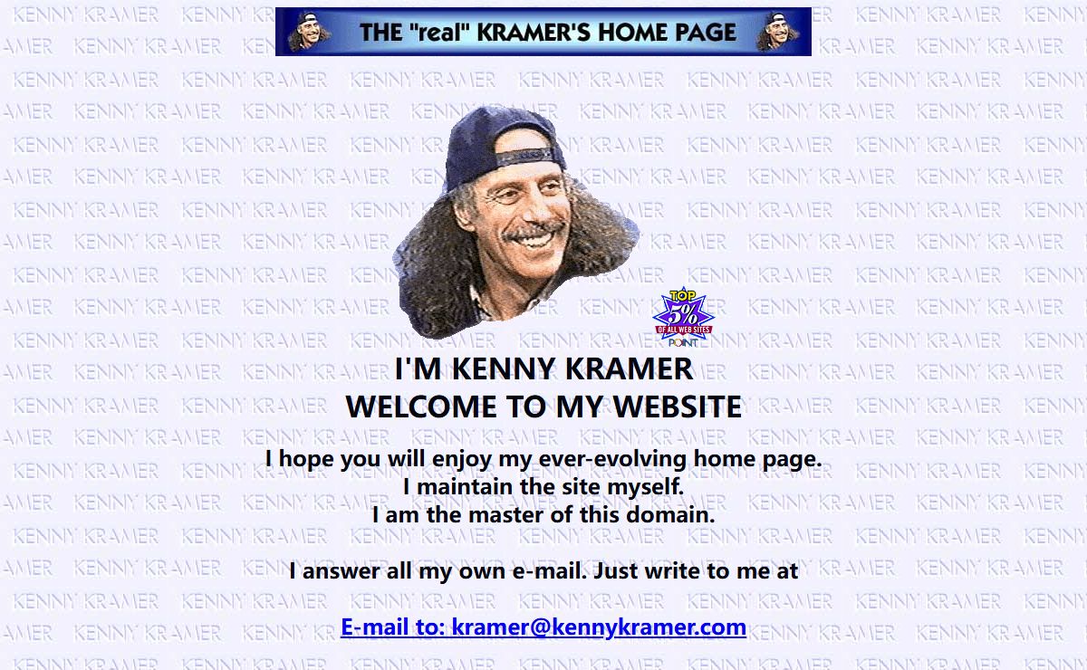 Kenny Kramer's Home Page